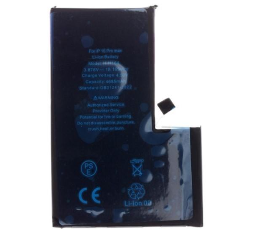 BATTERIA PER IPHONE 16 PRO MAX 4685MAH LI-ION (BULK)